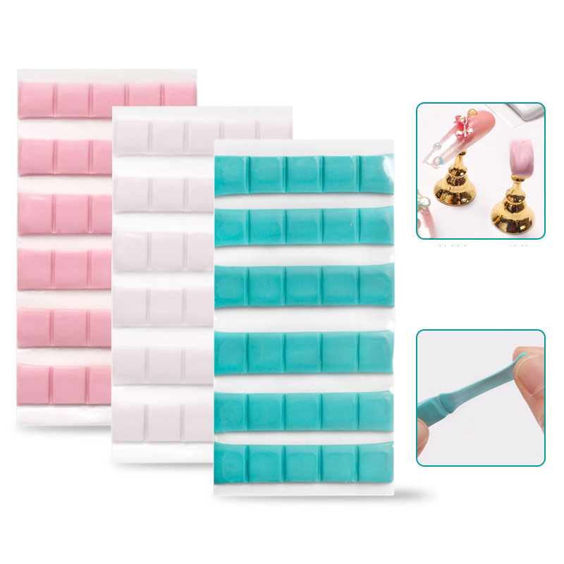 Nail Art Pinterest - 1 حزمة مسمار لاصق الغراء الطين