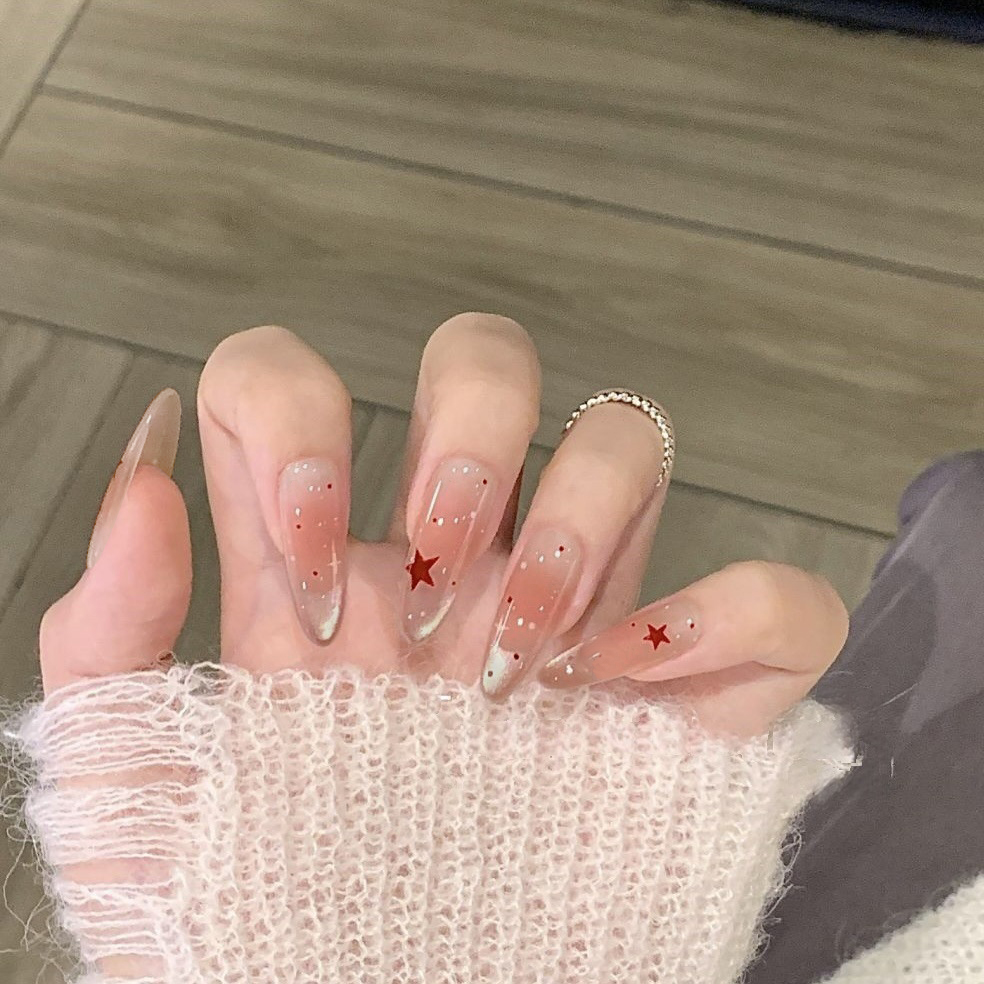 Nail Art Xs - 10 قطعة/الحقيبة القط المغناطيسي أحمر الخدود