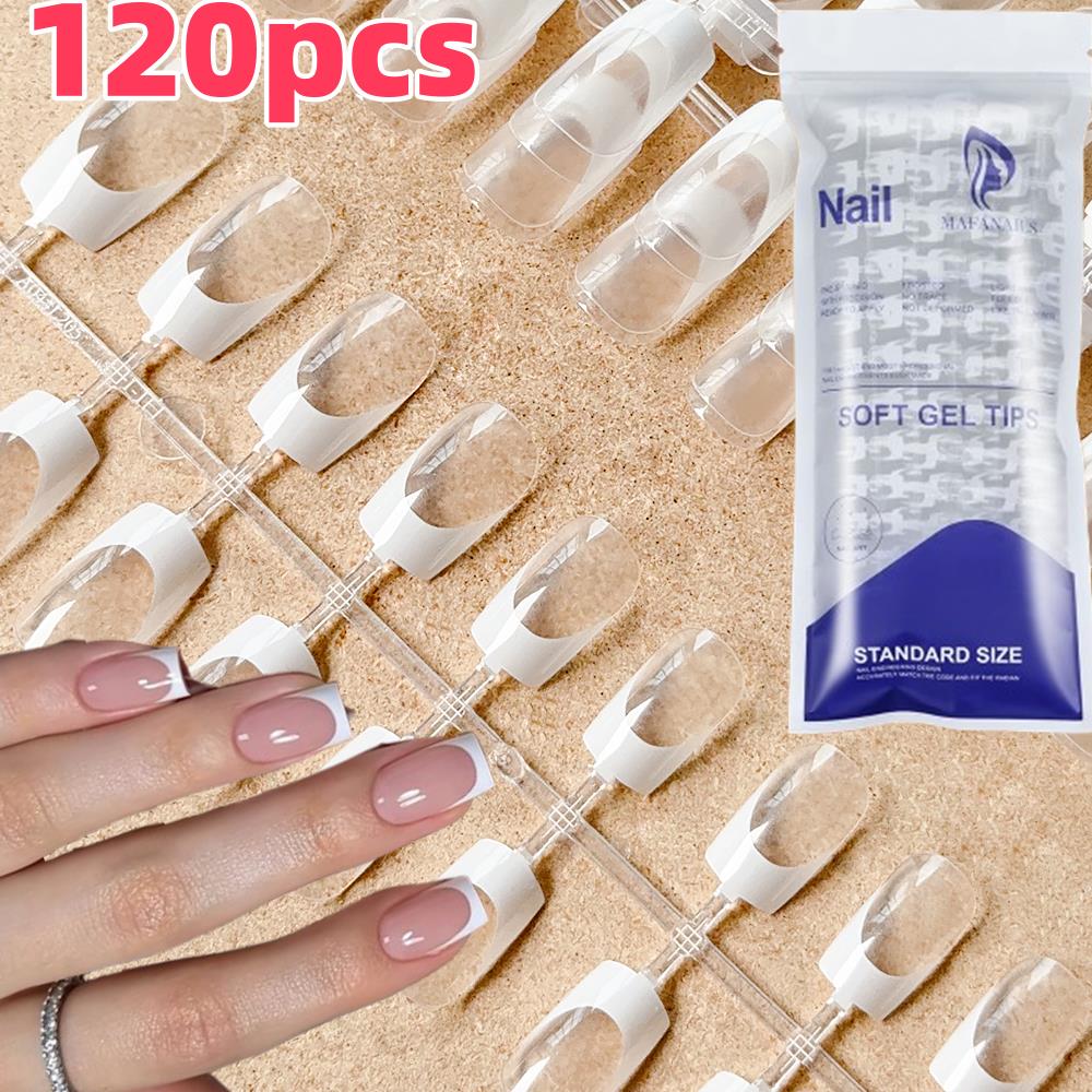 120 قطعة/الحقيبة نعش فرنسي شفا - مراجعة Nail Art Wedding وسعره