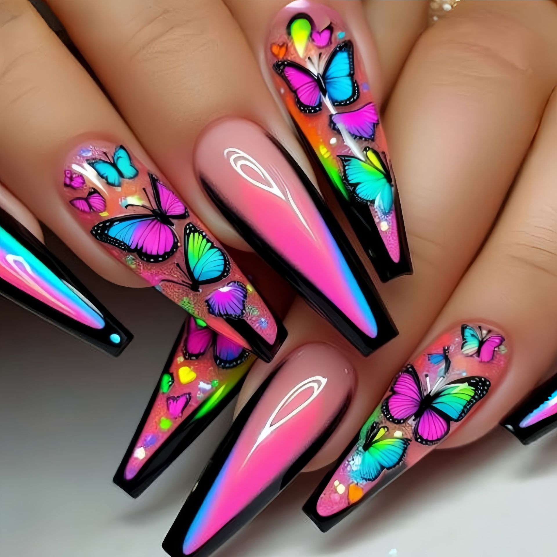 أظافر صناعية قصيرة ومتوسطة الط - مراجعة Nail Art Wedding وسعره