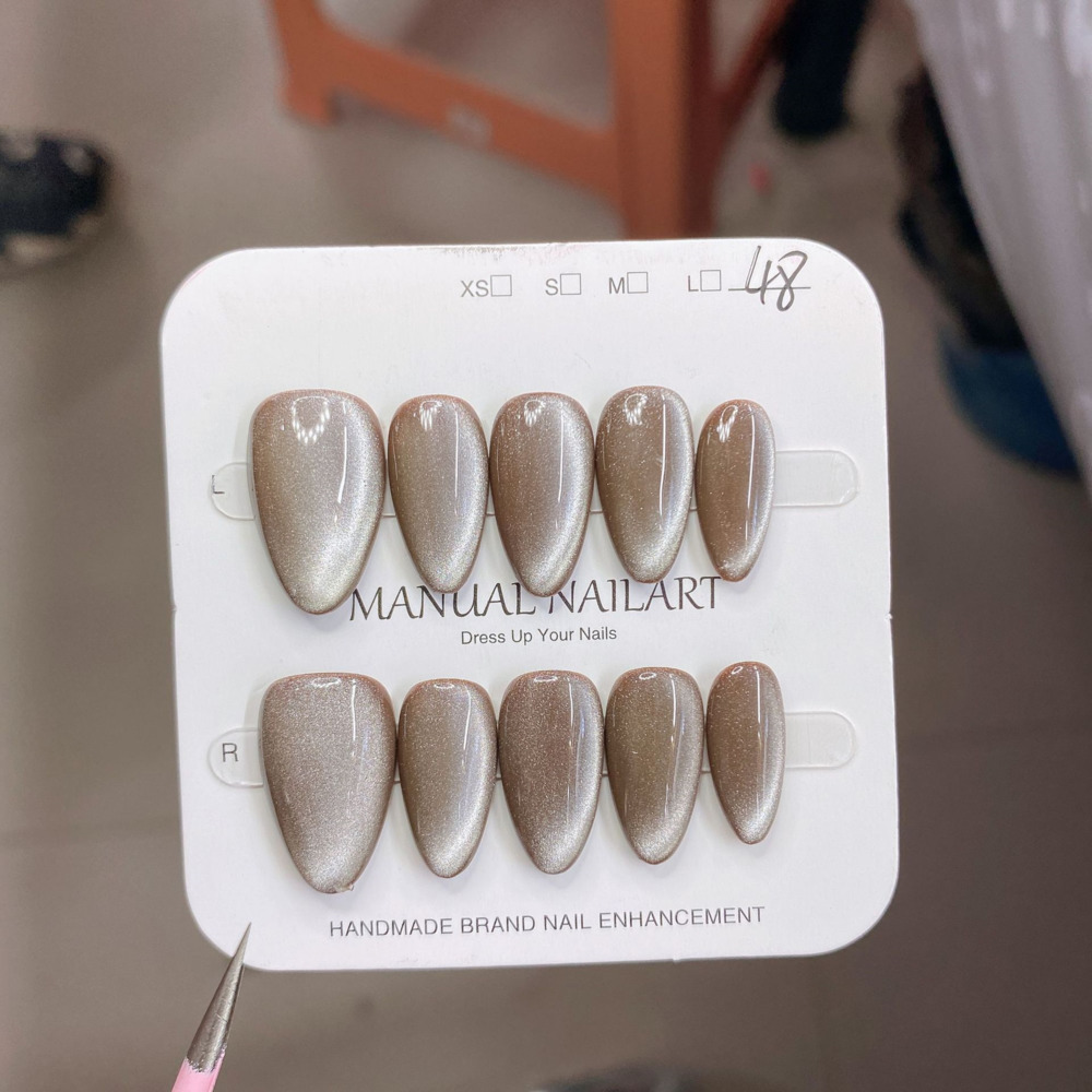 10 قطع من الأظافر الاصطناعية ا - مراجعة Nail Art Xs وسعره