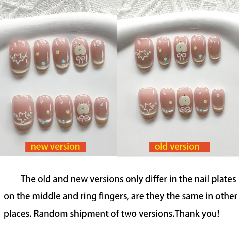 10 قطع أظافر صناعية بتصميم جدي - مراجعة Nail Art Xs وسعره