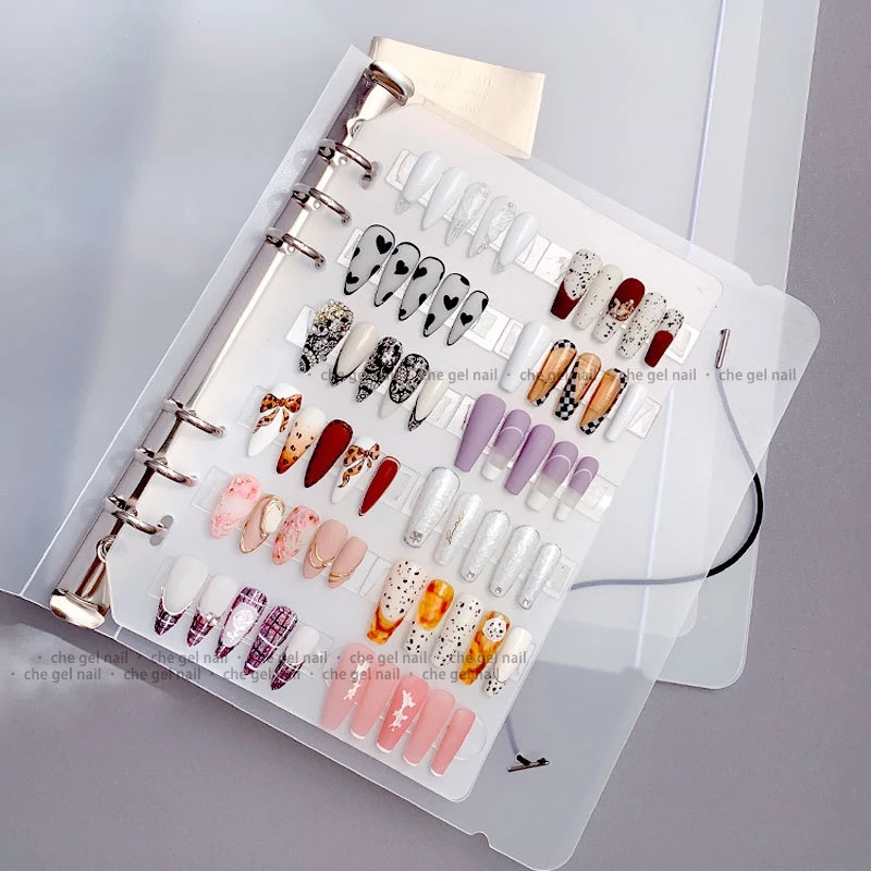 مسمار نصائح الفن عرض تخزين كتا - مراجعة Nail Art Pinterest وسعره