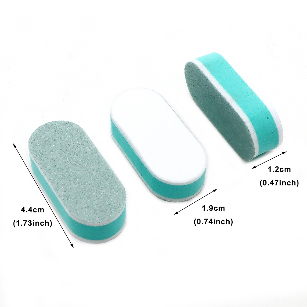 10/60/120 قطعة مبرد أظافر صغير - مراجعة Nail Art Pinterest وسعره