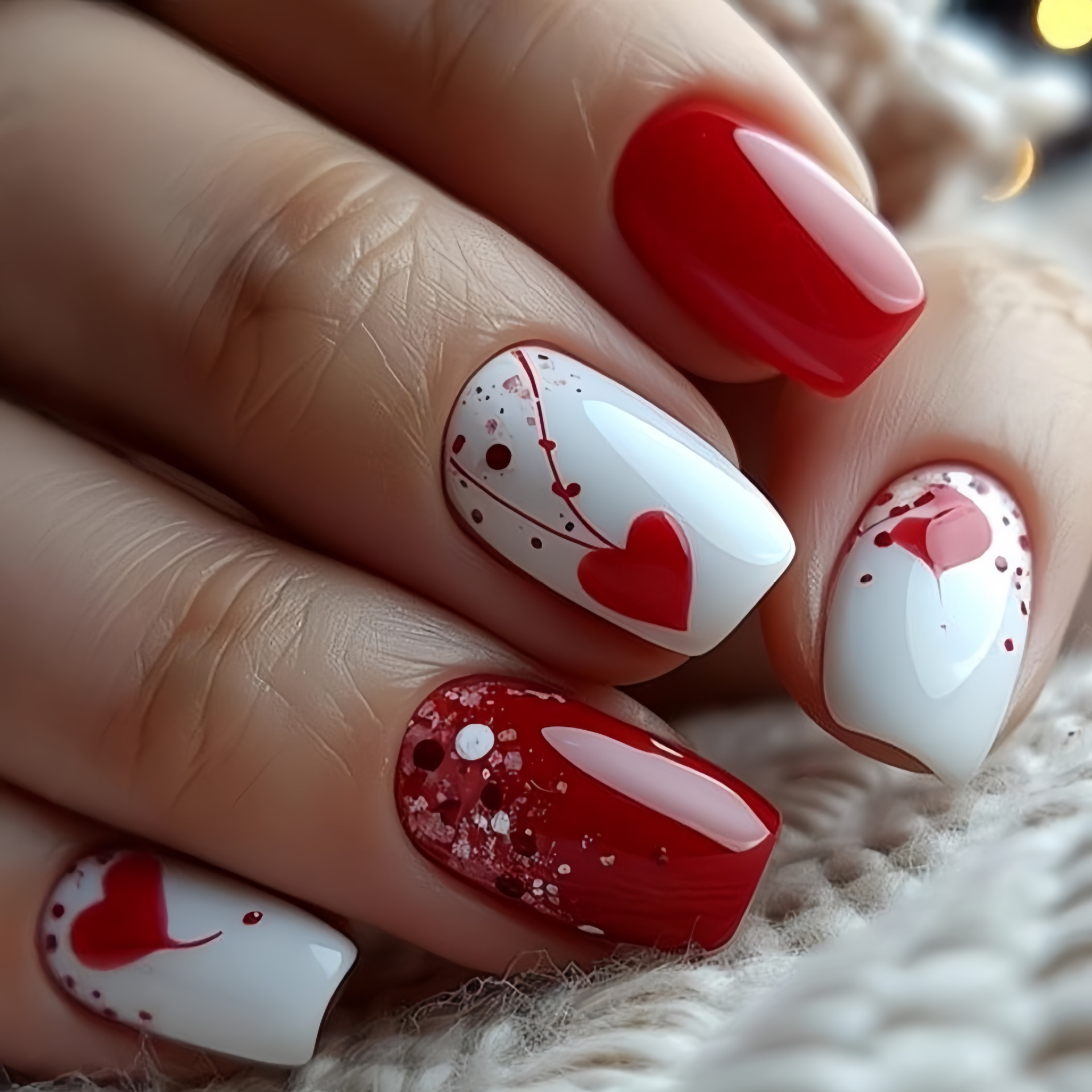أظافر صناعية قصيرة متوسطة الحج - مراجعة Nail Art Pink وسعره