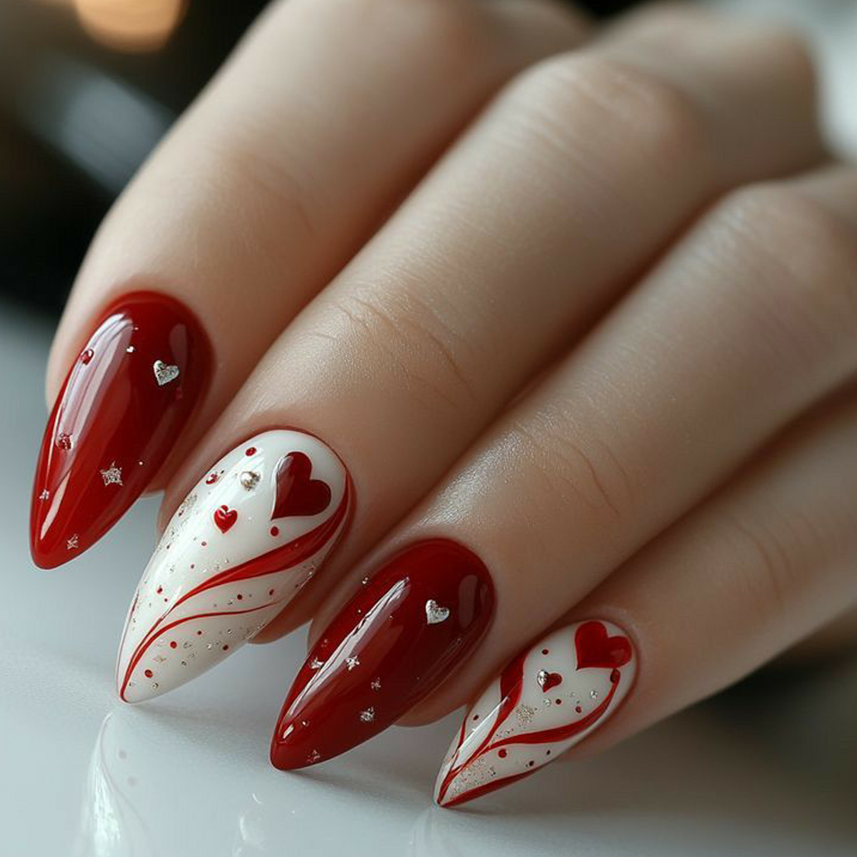 أظافر صناعية قصيرة متوسطة الحج - مراجعة Nail Art Pink وسعره