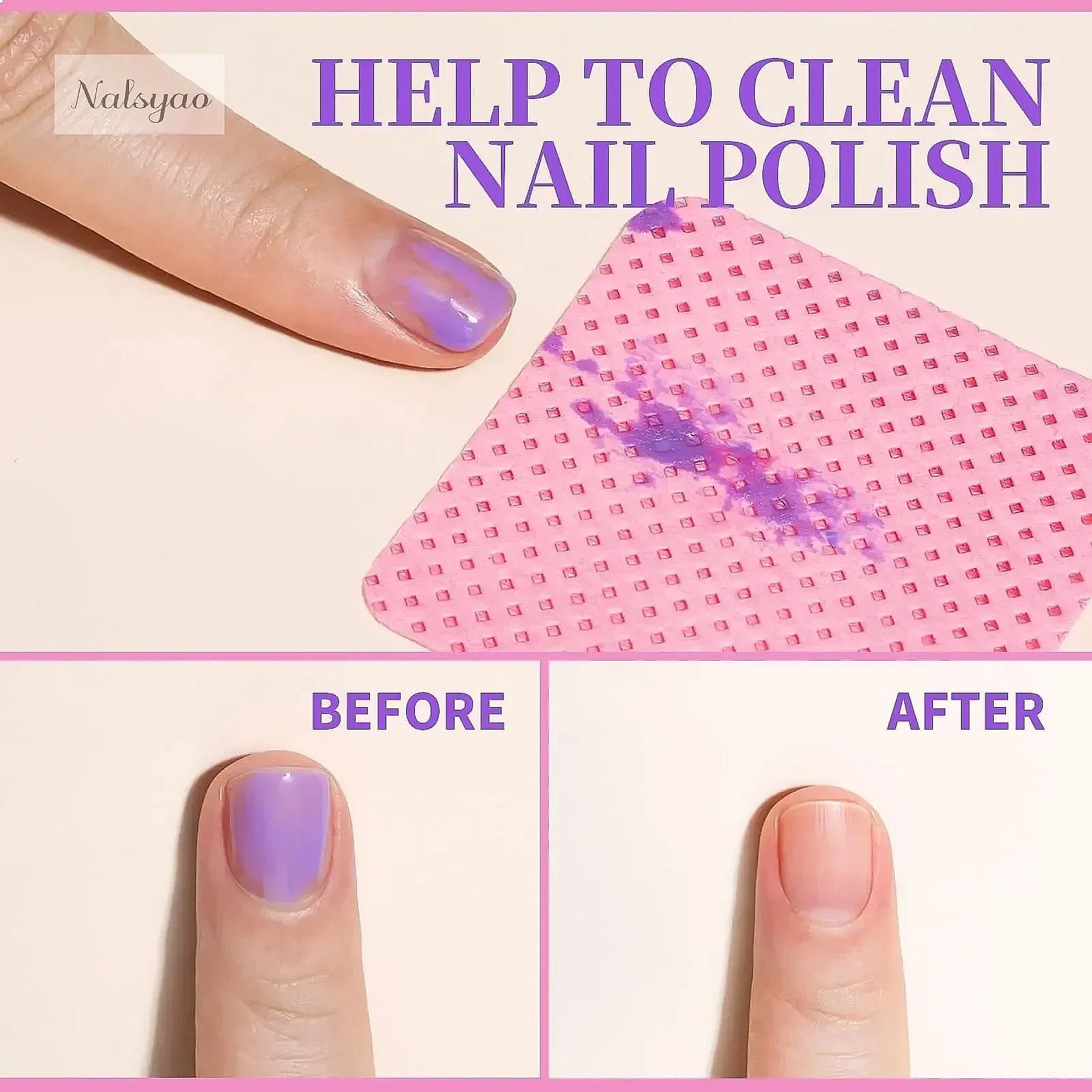 200 قطعة مناديل تنظيف الأظافر  - مراجعة Nail Art Remove وسعره