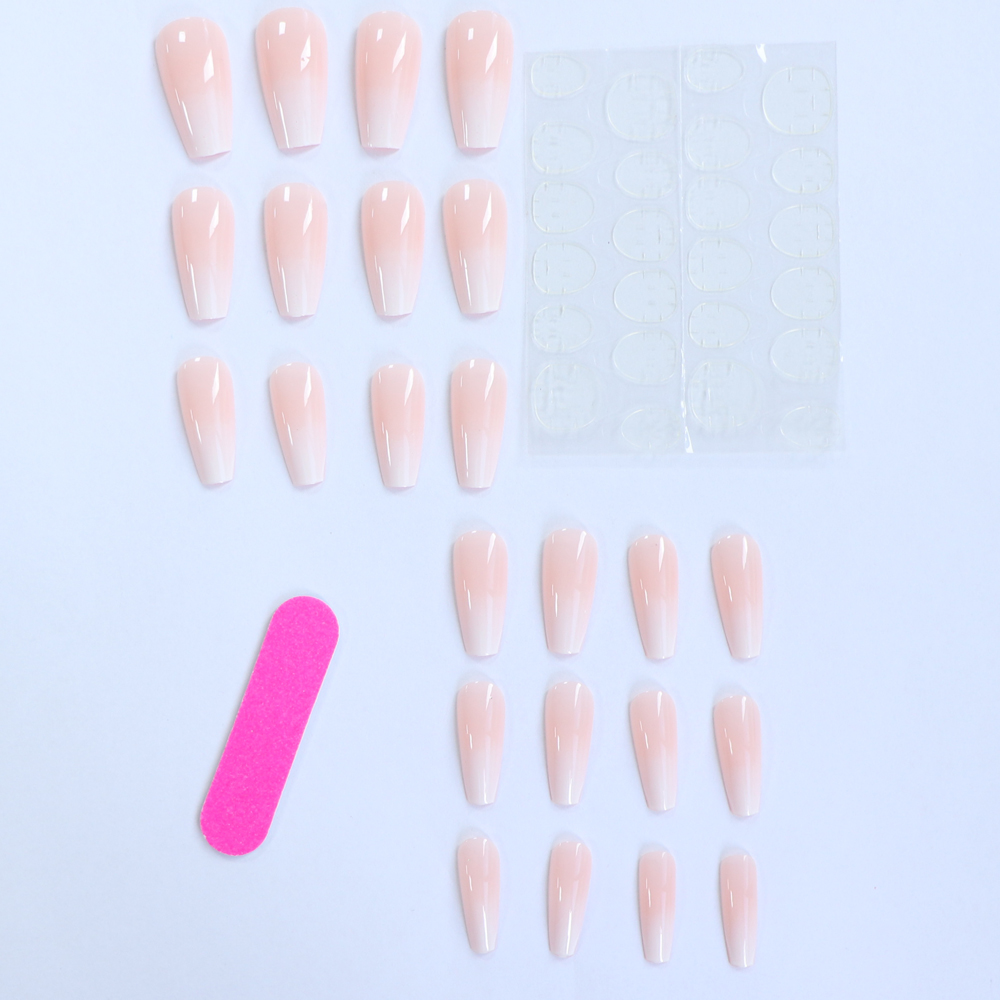 24 قطعة راقصة الباليه القصيرة  - مراجعة Nail Art Xs وسعره