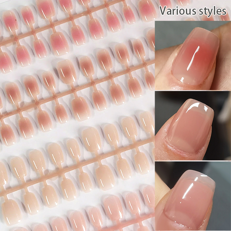 30 قطعة لون عاري وهمية مسمار م - مراجعة Nail Art Xs وسعره